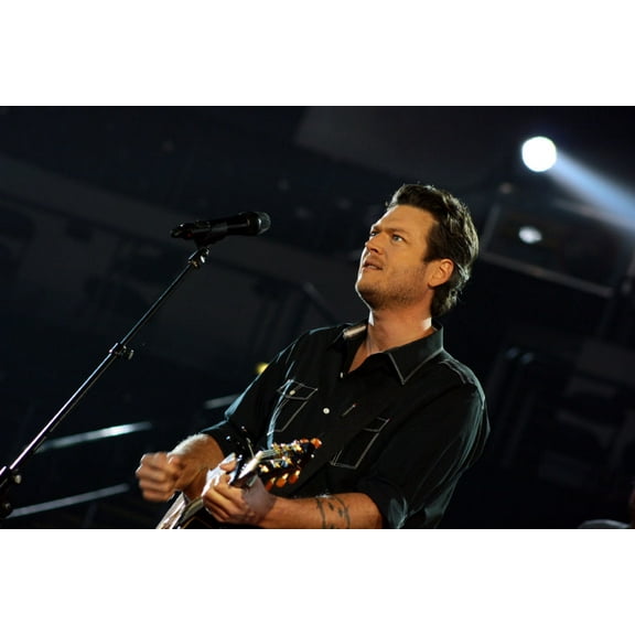 Blake Shelton Poster Metal Print 12in x 16in Print on Metal 12x16 #156277 Square Adults Poster Time