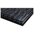 thumbnail image 3 of Forever 60" Single Hole Black Wood Marble Countertop with Double Rectangular Ceramic Sinks, 3 of 3