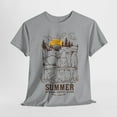thumbnail image 6 of Love Summer Relaxing Positive Season Unisex Heavy Cotton T-shirt, 6 of 17