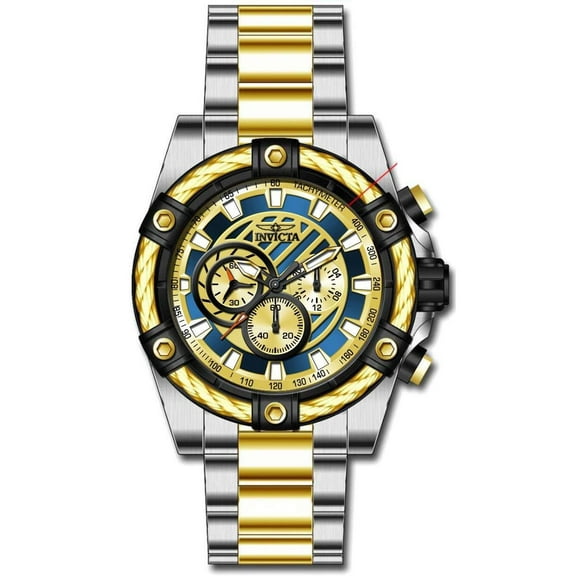 Invicta Men's 38957 Bolt Quartz Chronograph Blue Dial Watch