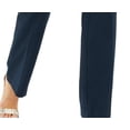 thumbnail image 3 of Alfani Womens Tummy-Control Dress Pants, Blue, 8, 3 of 4