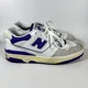 thumbnail image 3 of Size 10 - New Balance 550 White Purple, 3 of 6