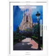 thumbnail image 5 of Art.com Barcelona Sagrada Familia with Park and Lantern Art Print by Markus Bleichner, White Frame Wall Art, 17" x 23", 5 of 5
