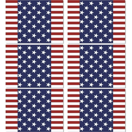 

Patriotic Freedom Stars Placemats Set of 6 Memorial Day 4th of July Plastic Table Mats American Flag Place Mats Summer Seasonal Holiday Washable Table Placemats for Indoor Outdoor Party Dining Table