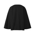 thumbnail image 4 of Veste Cardigan Décontractée à Manches Longues pour Femmes Automne Hiver Coupe Ample Bouton devant Couleur Unie Confortable Douce Tricotée, 4 of 5