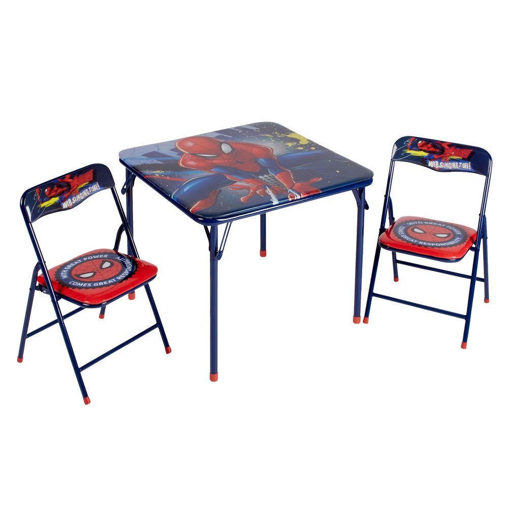 Marvel Spider Man Table & Chair Set