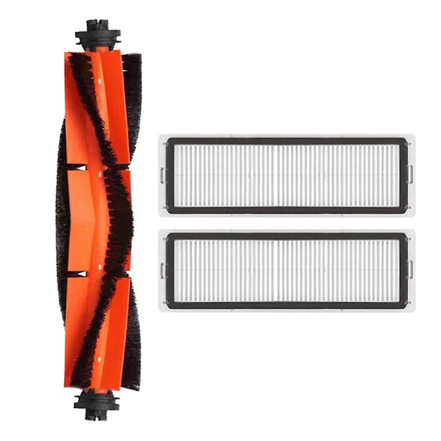 3 uds para Xiaomi Dreame W10 Aspiradora Robótica filtro cepillo principal