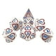 thumbnail image 3 of de dados poliédricos de metal en apariencia de de 7 / set para juguetes de accesorios de s de de casino Estilo 9, 3 of 8