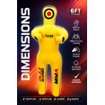 thumbnail image 3 of Saco de boxeo Stylso Grappling Dummy 183 cm, color amarillo, 3 of 9
