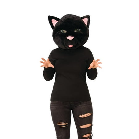Rubie’s Plush Cat Head Cosplay Halloween Costume Accessory