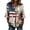 4-White, variant on 4th of July Shirts for Women Sexy V-Neck American Flag T-Shirt with Ring Hole Short Sleeve Patriotic Tops Summer Fashion