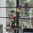thumbnail image 2 of Warehouse of Tiffany Tiffany-style Exotic Birds Accent Lamp, 2 of 5
