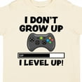 thumbnail image 4 of Inktastic I Dont Grow Up I Level Up with Game Controller Black Boys or Girls Toddler T-Shirt, 4 of 5