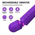 thumbnail image 3 of Sihohan Percussion Mini Handheld Electric Personnal Massager Wand Rechargeable&Waterproof Handheld Deep Tissue Neck Back Massager for Shoulder, Leg, Calf, Foot, Muscle, and Back Pain Relief(Purple), 3 of 6