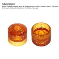 thumbnail image 4 of Uxcell Dome Knobs Guitar Knob 6mm Flake Glitter Brown Plastic Volume Tone Control with Inner Hexagon Spanner 2 Pack, 4 of 6