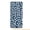 Flower/Blue, variant on ShockProof Phone Case for Motorola Moto G Power 5G 2026, with Screen Protector, by OneToughShield - Cow Skin Design