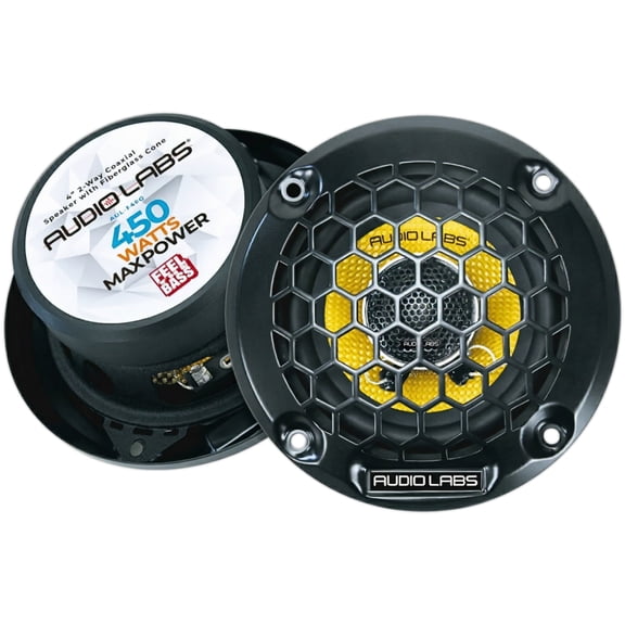 Bocinas Coaxiales Audio Labs ADL-F4SQ 4 PLG 450W 2 Vías