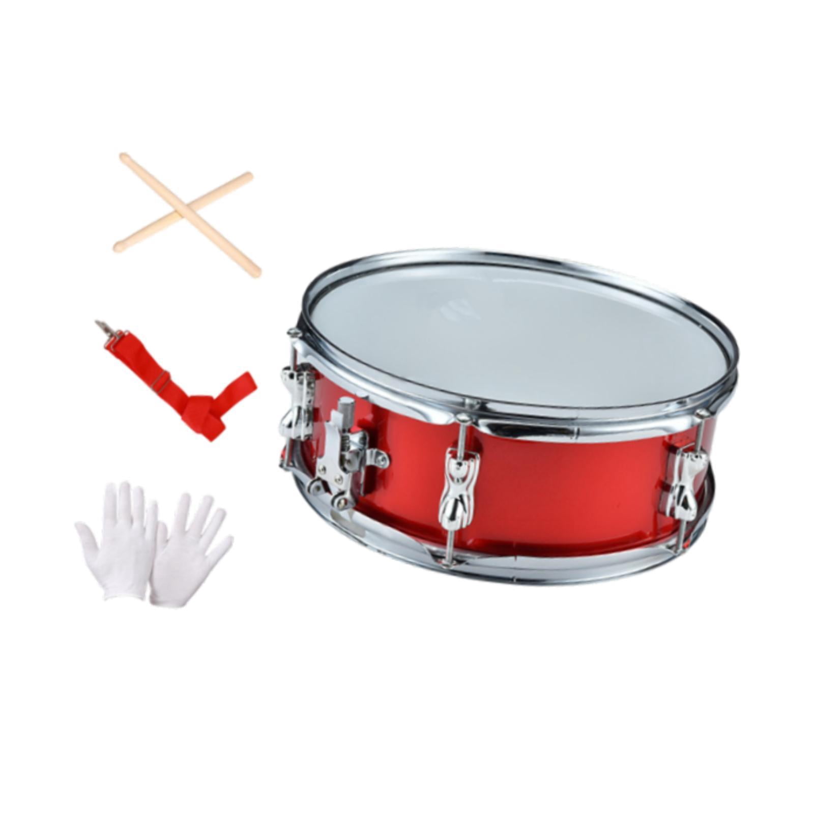 LeeQinersw 14 Inch Snare Drum Percussion Instrument, Musical Instruments, Musical Drums for Red 14 inch