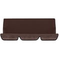 thumbnail image 3 of Outdoor Swing Seat Seater Chair Waterproof Cushion Replacement Swing Cushion Cover for Patio Garden Yard, 3 of 6
