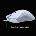 thumbnail image 4 of Monstrate Ratón para juegos con cable , ratón óptico mecánico para diestros, 6400DPI, regalos de cumpleaños para niños y niñas, Juegos de teclado y mouse para computadora Blanco, 4 of 6