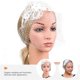 thumbnail image 4 of White Headbands Women Bridal Veil Bandeau Veil White Veil Netting Mesh Lace Headband Wedding Lace Birdcage, 4 of 4