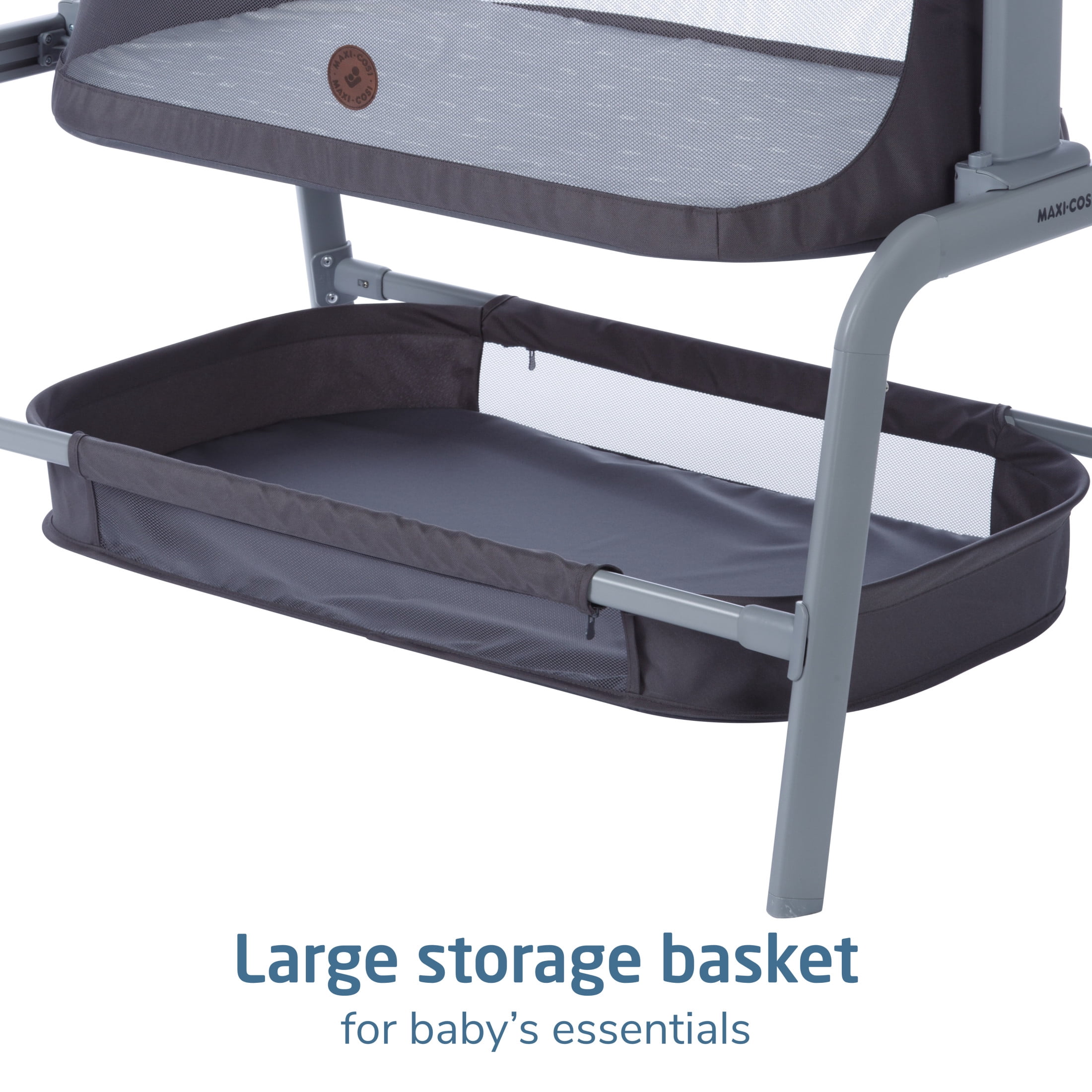 Maxi-Cosi Iora Bedside Bassinet, On Safari Gray