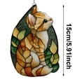 thumbnail image 3 of Huanglei Chat Coloré Verre Suspendu Fenêtre Jardin Dames Acrylique, 3 of 6