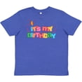 thumbnail image 3 of Inktastic It's My Birthday Letters Youth T-Shirt, 3 of 5