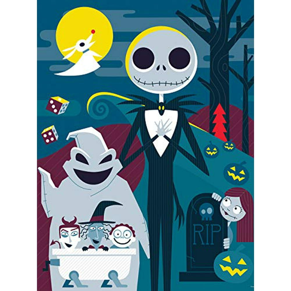 Disney Tim Burton's The Nightmare Before Christmas NBC Cartoon Jigsaw Nightmare Before Christmas Puzzles
