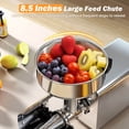 thumbnail image 4 of Costway Passoire Électrique 450W pour Tomates en Acier Inoxydable, 4 of 10