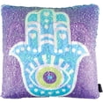 thumbnail image 2 of Style.Labs Magic Sequin Reveal Pillow - Good Vibes, 2 of 4