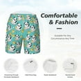 thumbnail image 6 of Picia Panda Bathing pattern Mens Swim Trunks with Compression Liner Stretch Beach Shorts Quick Dry with Zipper Pockets No-Chafing Board Shorts-X-Large, 6 of 9