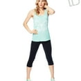thumbnail image 3 of Aeropostale Womens Butterfly Knit Tank Top, Green, Juniors, X-Large, 3 of 3