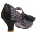 thumbnail image 3 of Irregular Choice Summer Breeze Women's Shoes With Ankle Strap And Bow In Black Size 6.5, 3 of 6