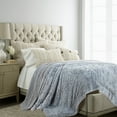 thumbnail image 3 of Chanasya Super Soft Shaggy Longfur Throw Blanket | Snuggly Fuzzy Faux Fur Lightweight Warm Elegant Cozy Plush Sherpa Microfiber Blanket | For Couch Bed Chair Photo Props - 50 "x 65" - Grey, 3 of 10