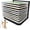 Black 10-layer iron frame, variant on 25 Removable Shelves Mobile Art Drying Rack for Classroom, Sturdy Metal Art Canvas Storage & Art Print Display Rack with Locking Wheels (32.22x14.6x17.3 In),Painting Drying Rack,paper drying rack