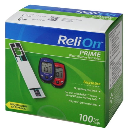 ReliOn Prime Blood Glucose Monitoring System, Red - Best Home