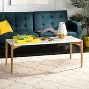 Safavieh Rue Rectangular Coffee Table, White