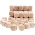 thumbnail image 4 of Zcyifa 100Pcs Blank Wooden Dice Unfinished Wood Cube for DIY Crafts - 16mm+18mm, 4 of 11