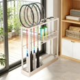 thumbnail image 1 of DYNWAVECA Badminton Racket Storage Rack Easy to Install Practical Durability Organizer White, 1 of 10