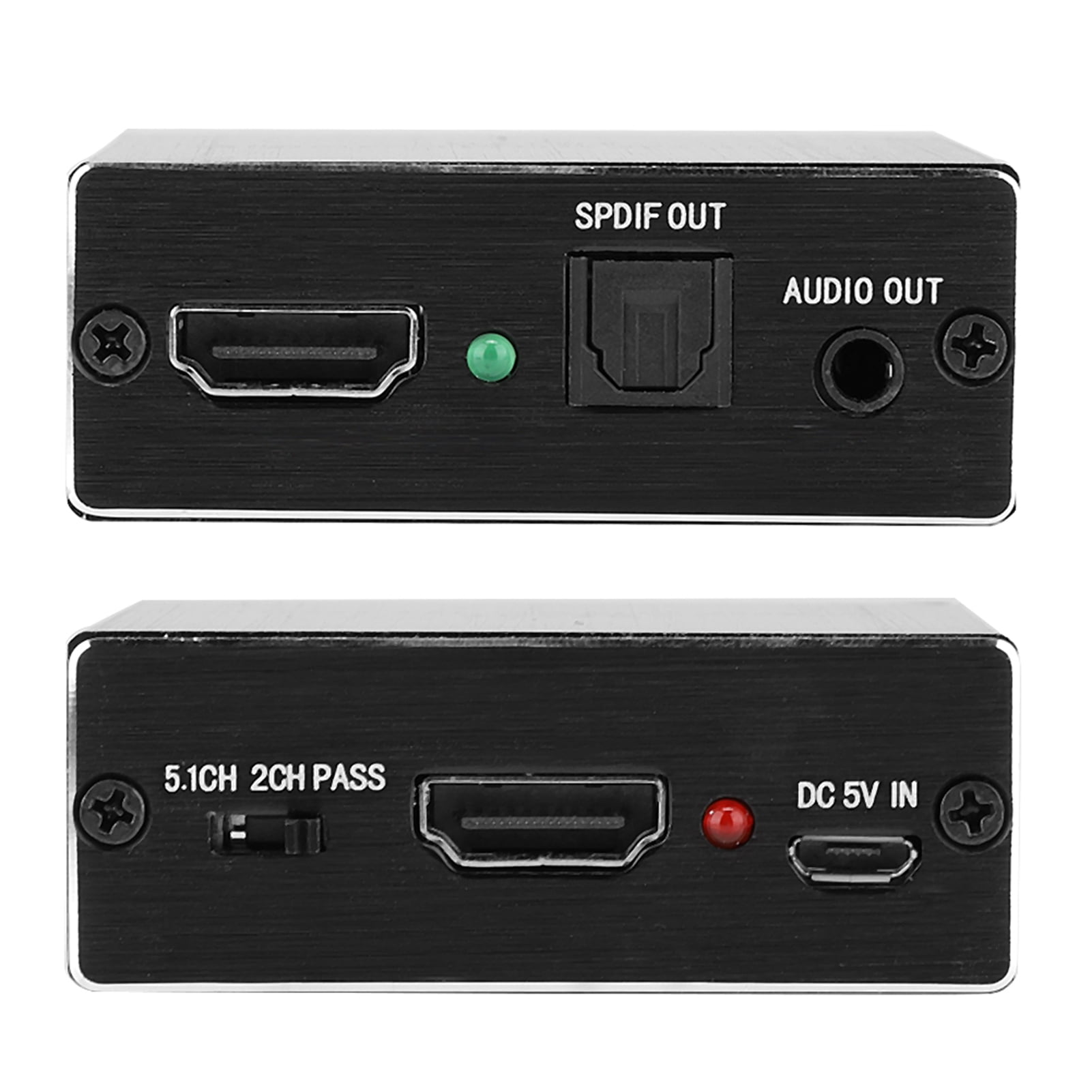 Audio Extractor, 4K X 2K Audio Adapter Audio Separator, For Multimedia