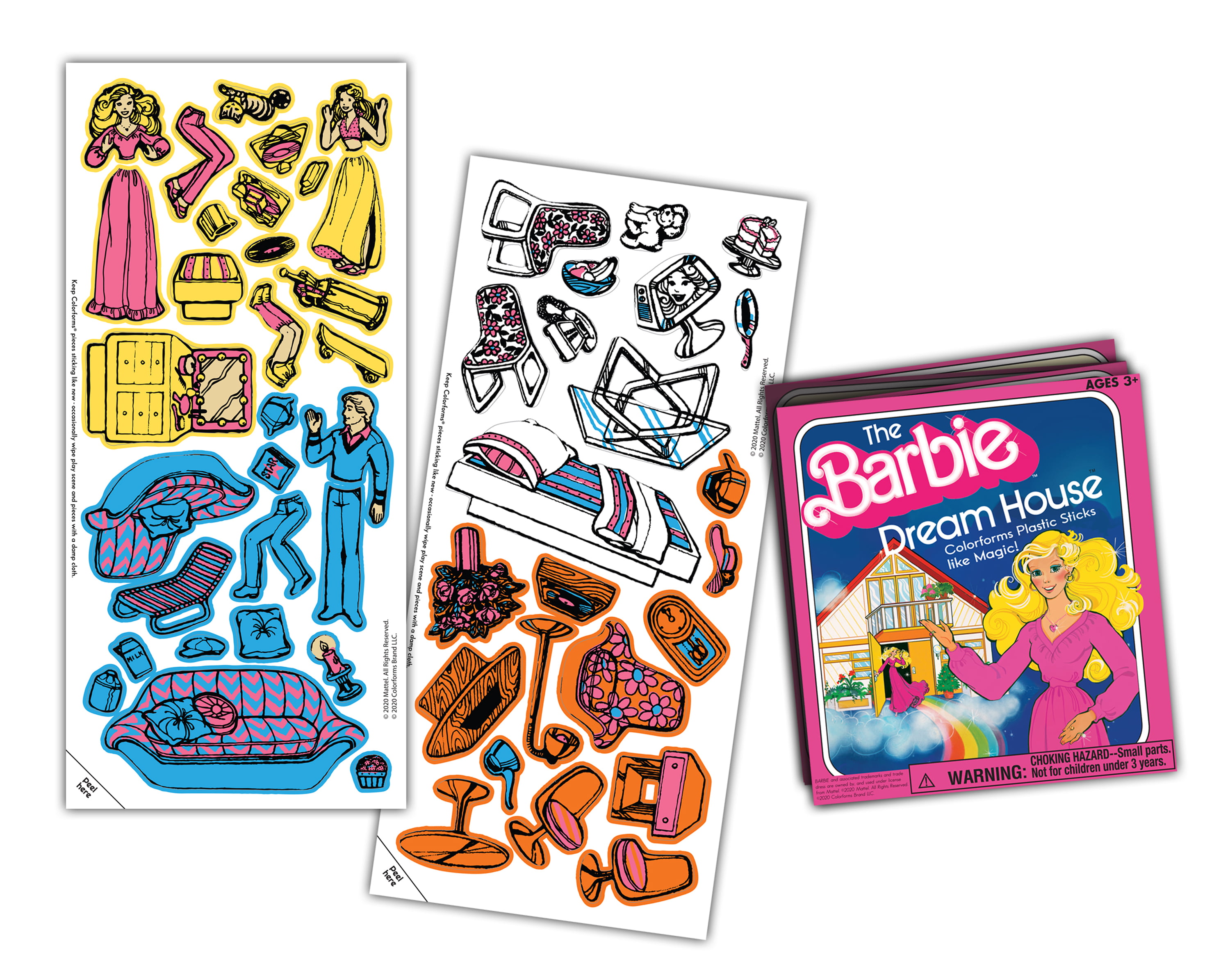 Colorforms House Picture Panels Play Set - Imagine That Toys