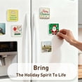 thumbnail image 6 of 10 Pack Acrylic Fridge Magnets 2x2 Inch DIY Photo Frame Set, Clear Magnetic Picture Frames With Adhesive Backing, Custom Dry Erase Board Magnets For Office Kitchen, Personalized Magnet Kit, 6 of 9