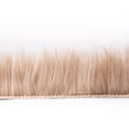 thumbnail image 4 of Soft Fluffy Faux Sheepskin Fur Area Rug Shag Plush Mat Home Decorative, Rectangle Beige, 2 x 3 feet, 4 of 7
