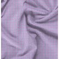 thumbnail image 1 of Soimoi Purple Modal Satin Fabric Plaid Check Printed Craft Fabric by the Yard 42 Inch Wide, 1 of 5