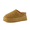 Chestnut suede, variant on Kabuki Platform Boots Genuine Suede Fuzzy Mule Slippers for Women with Memory Foam | Indoor/Outdoor Womens Slippers | Wide Widths Available