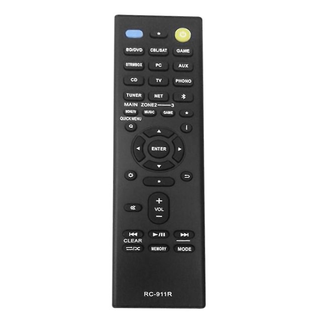 Control remoto RC-911R para TX-NR656, RC-911R, 928R, TX-Rz810, TX-NR575E, TX-NR578, TX-DS787, TX-NR777, color negro