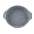 thumbnail image 2 of Molde De Pastel De Silicona De 9 Pulgadas Con Diseño De Ondulación, Desolado Fácil Para Una Bandeja De Hornear De Forma Redonda, Adecuado Para Horno De Microondas, Horno,, 2 of 7