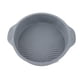 thumbnail image 2 of Molde De Pastel De Silicona De 9 Pulgadas Con Diseño De Ondulación, Desolado Fácil Para Una Bandeja De Hornear De Forma Redonda, Adecuado Para Horno De Microondas, Horno,, 2 of 7