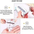 thumbnail image 4 of 4pcs Stainless Steel Paste Squeezer Toothpaste Hair Color Glue Various Paste Squeezer Hairdressing Tools Key Shape Roller Tube Press Home Hair Salon, 4 of 5
